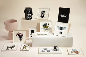 Plateau à bibelots ovale moderne en métal de haute qualité Aristofish 10x10cm, émail transparent, multifonctionnel, suspendable et mobile, pour Ramadan et mariage - Product Image 5