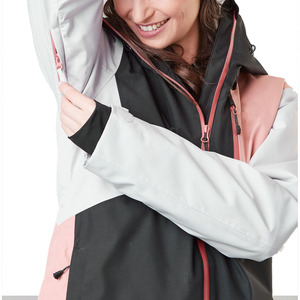 Veste de snowboard professionnelle imperméable et isolante pour femmes, respirante, coupe-vent, manteau de ski d'hiver à capuche, vêtements de sport de montagne - Product Image 5