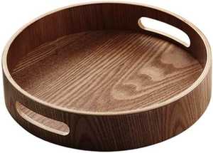 New Modern Design Luxury Polished Handmade Wood Serving <b>Tray</b> for Home and Hotel Use at Wholesale Price From Indian Manufacturer - Product Image 4