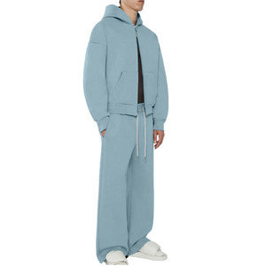 Premium <b>men's</b> tracksuit sets. Modern zip-up and <b>pullover</b> styles in high-quality. breathable fabrics. Ideal for any activity. - Product Image 1