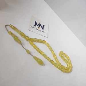 Rosario Islámico con Diseño de Ángel, Tasbih de Resina India Ecológico de Alta Calidad, 33 Cuentas, Empaquetado en Caja de Color - Product Image 4