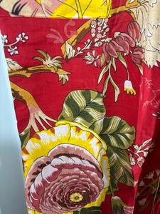 Bata de Baño de Algodón Indio Hecha a Mano para Mujer, Kimono Elegante con Estampado Floral, Cuello en V, Larga, Ligera, de Secado Rápido, Ropa de Dormir Cómoda - Product Image 6