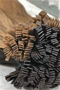 Vente en gros de pointe plate chaude de toutes les couleurs Extension de cheveux humains vietnamiens Qualité brute Prix 60cm Super Premium - Product Image 2