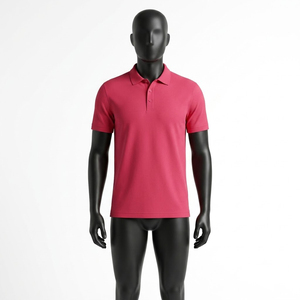 Chemises polo pour hommes de qualité supérieure, légères, respirantes, à manches courtes, coupe confortable, vêtements décontractés pour hommes - Product Image 1