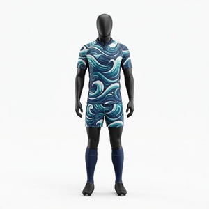 Uniformes de Rugby de Alta Demanda, Conjuntos Transpirables, Logotipo Personalizado, Calidad Premium, Diseño Más Vendido, Uniforme de Rugby Personalizado de Poliéster - Product Image 1
