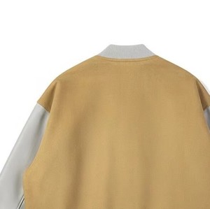 <b>Men</b> Premium Varsity <b>Jacket</b> Custom Wool <b>Leather</b> Letterman Baseball College Coat OEM ODM Wholesale Sample Service Available - Product Image 3