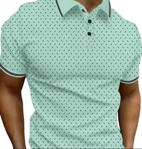 Polo de Golf para Hombre, Absorbente de Humedad, Manga Corta, Diseño Personalizado, Producción al por Mayor OEM ODM - Product Image 1