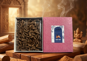 Conos de Incienso de Aceites Esenciales de Sándalo de Alta Calidad, Varillas Aromáticas para Aromaterapia, Cono de Fragancia para Meditación en el Hogar, Orgánico y Ecológico - Product Image 1