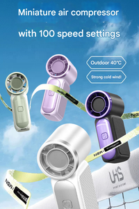 Ventilador de Mano Mini de Alta Velocidad X688 sin Aspas, Recargable por USB, Batería de Larga Duración, Turbo, Portátil, para Exteriores - Product Image 2