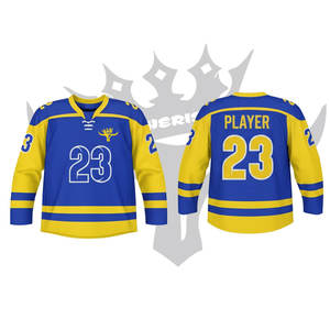 Uniformes de hockey sobre hielo transpirables con logotipo personalizado, paquetes de uniformes de hockey sobre hielo profesionales para venta en línea - Product Image 3