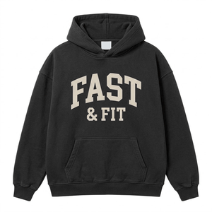 High Quality Oversized Custom Design Oversized <b>Plain</b> Pullover Fashion <b>hoodies</b> men men's <b>hoodies</b> Made In Pakistan - Product Image 4