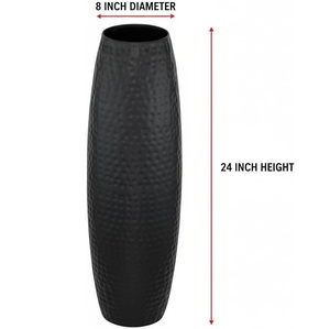 Jarrón de Flores de Aluminio Martillado y Cobre, Decoración Moderna para el Hogar, Diseño de Mármol Dorado, para Sala de Estar, Oficina, Regalo de Boda, en Oferta - Product Image 4