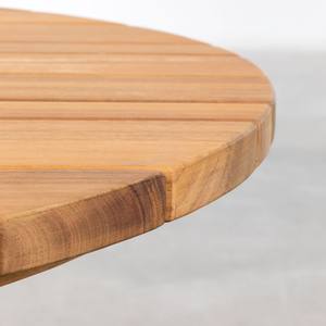 Mesa de Centro Redonda de Madera de Acacia con Diseño Vandana Amber (Ø80 cm) Mura - Product Image 3