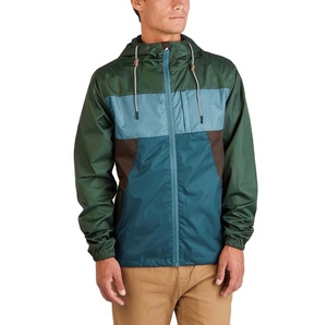 Chaqueta Anorak Impermeable y Cortavientos para Exteriores, Talla Grande, Informal, con Capucha, Transpirable, para Correr - Product Image 5