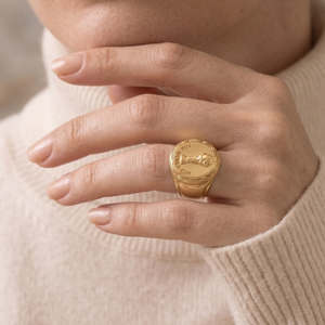 Custom Soccer Championship <b>Trophy</b> Signet Ring 14K Gold Luxury Gold Plated Sports Ring Party Wholesale - Product Image 5