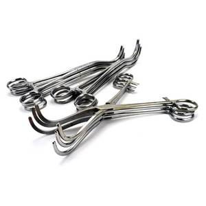 Pinzas para vasos, instrumentos quirúrgicos de urología, juego de pinzas vasculares de acero inoxidable, herramientas de cirugía médica, calidad europea - Product Image 5