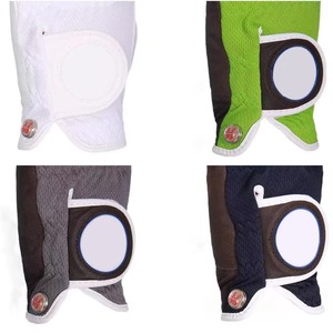 Guantes de Golf Blancos Hechos a Medida para Adultos, Profesionales, de Verano, Lavables, Transpirables, que Absorben la Humedad, de Cuero Genuino y Tela Suave - Product Image 4