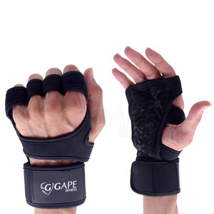Unique Design Export Quality Cross Fit Neoprene <b>Gloves</b> Made Pakistan Adjustable Wrist Gym Fitness Weightlifting Gear Sports - Product Image 1