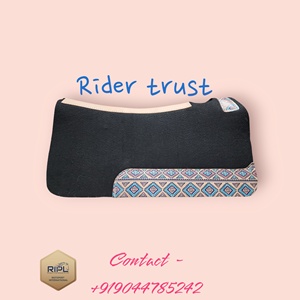 Tapis de selle western profilé haut de gamme avec motif tribal, base robuste et absorption des chocs pour l'équitation - Product Image 2