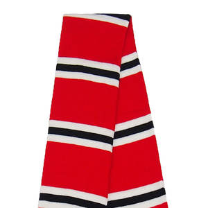 Bufandas Personalizadas al por Mayor para Aficionados al Fútbol con Borlas, Mercancía del Club, Bufanda de Fútbol Tejida de Alta Calidad - Product Image 2