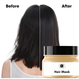 Masque capillaire sans rinçage au collagène en gros pour réparation des cheveux secs, nourrissant le cuir chevelu, lissant, marque privée OEM/ODM en vrac - Product Image 4