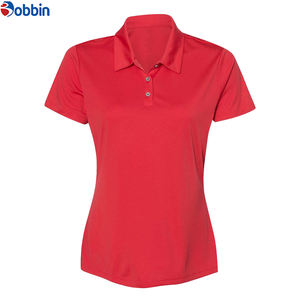 Polos OEM de la meilleure qualité, t-shirts personnalisés pour femmes, polos de golf pour femmes, polos d'été 100% coton à manches courtes - Product Image 4