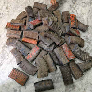 Bloque de cuerno de búfalo negro premium, materia prima para mangos de cuchillos y artesanías a precio económico - Product Image 6