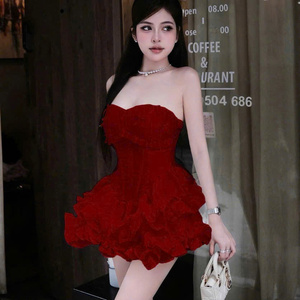 Elegante Vestido Maxi Sencillo y Elegante para Mujer, Lavable, Cómodo, Informal, Formal, con Cintura Natural, de Seda, para Diversas Ocasiones - Product Image 1