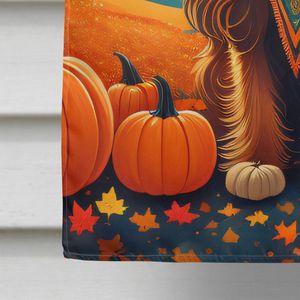 Large Multicolor Afghan Hound Fall House <b>Flag</b> Porch Sleeve <b>Pole</b> Decorative Yard Banner Artwork Wall Hanging <b>Flags</b> - Product Image 4