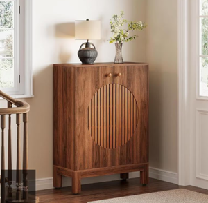 Meuble à chaussures en bois de manguier en gros, 5 niveaux, robuste et peu encombrant, pour entrée, placard ou chambre, écologique, Inde - Product Image 1