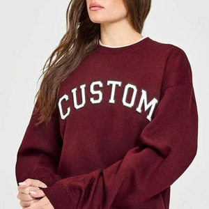 Sudadera Oversize Gris Personalizada para Mujer con Hombros Caídos, Cuello Redondo, Casual, para Uso Diario, Venta al por Mayor, Streetwear, EE. UU., Reino Unido, Europa, UE - Product Image 6