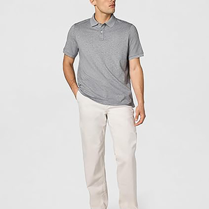 Camiseta Polo Clásica para Hombre, Algodón Premium, Casual, Manga Corta, Logotipo Personalizado, Golf, Tendencia de Moda en EE. UU. y Europa - Product Image 1