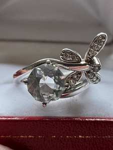 Anillo de Plata de Ley con Cuarzo Óptico, Joyería Artesanal con Piedras Preciosas, Diseño Elegante para Mujer, Venta al Por Mayor para Exportación - Product Image 2