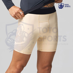 Couleur personnalisée, meilleur service, performance optimale, design tendance, séchage rapide, respirant, vêtements de fitness, nouvelle arrivée, short respirant pour homme - Product Image 5