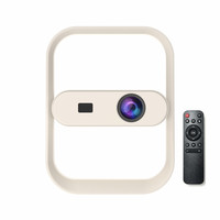 Mini projecteur vidéo intelligent Android, projecteur portable pour films en extérieur, projecteur de plafond, lecteur multimédia pour la maison, pour enfants