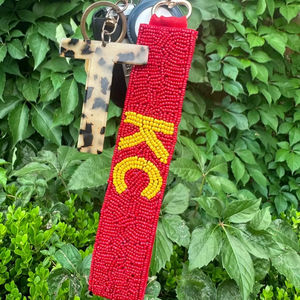 Abalorios de flores hechos a mano para bolsos, llaveros de flores con cuentas/abalorios de flores para bolsos - Product Image 1