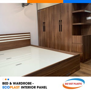 Top.1 Juego de dormitorio de resistencia al moho Panel interior de PVC Fabricante líder de Vietnam para interiores de casas - Product Image 5