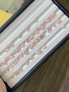 Diamantes Sueltos al por Mayor de 1-10 Quilates, Corte Radiante, Certificados por IGI, Claridad VVS, Diamantes Cultivados en Laboratorio CVD, Color Rosa Claro Fantasía - Product Image 4