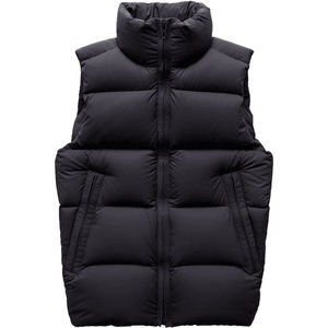 Chaleco Acolchado de Invierno para Hombre con Cuello en V, de Poliéster Impermeable, Transpirable y Ecológico, con Relleno de Algodón y Cierre de Cremallera - Product Image 2