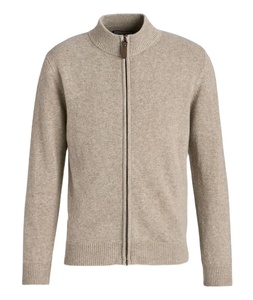 Cardigan en tricot pour homme populaire en gros, automne, manches longues, service OEM ODM personnalisé, confortable, 50% coton, 50% acrylique - Product Image 2