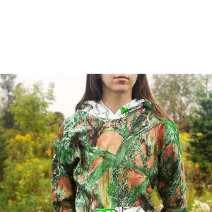 Prêt à expédier – Sweat à capuche camouflage 100 % coton, coupe standard unisexe, étiquette personnalisée, pour hommes et femmes - Product Image 4