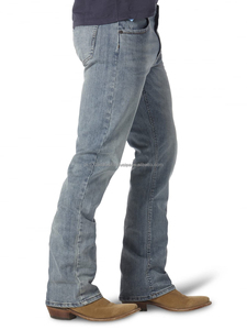 Jeans Slim de Mezclilla Azul para Hombre, Calidad Premium, Algodón Rígido, Lavado Snow Wash, Estilo Hip Hop Vintage, Precio al por Mayor - Product Image 6