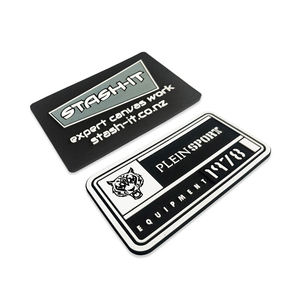 Badge en PVC silicone 3D personnalisé, logo en relief par transfert thermique, patch pour vêtements, chaussures, sacs, casquettes, vente en gros - Product Image 5
