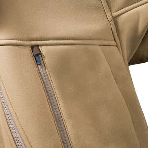 Nouvelle Veste de Chasse Homme 2026 en Softshell Marron, Manches Longues, Coupe-Vent, pour Activités de Plein Air, Taille Adulte, Collection Automne - Product Image 5