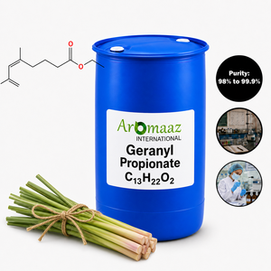 Geranyl Propionate <b>Liquid</b> 99.0%-99.5% Assay Synthetic Flavour & Fragrance Bulk Supplier & Manufacturer | Aromaaz International - Product Image 3