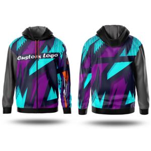 Sudaderas con Capucha Bordadas de Invierno para Sublimación, Ropa Deportiva Elegante para Hombre y Mujer, Logotipo Personalizado, Poliéster, Proveedor Directo de Fábrica OEM ODM - Product Image 3