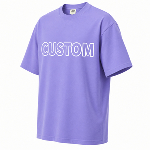 Camiseta de Manga Corta para Hombre, Corte Regular, 100% Algodón, Frente Liso, Color Sólido, Cuello Redondo, Estilo Casual, Tejido Jersey, Ecológica, Color Negro - Product Image 5