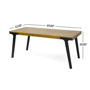 Set da Giardino con 1 Tavolo e 2 Panche per Arredamento Esterno - Product Image 5