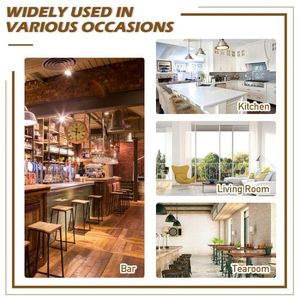 Set of 2 30.5 Inches Swivel Bar <b>Stools</b> Pub Height <b>Dining</b> Chair - Product Image 3