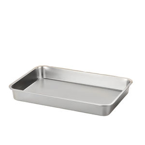 Stainless Steel <b>Square</b> Plate Tray for Lab Instrument Supplies <b>Tool</b> Dental Tray Surgical Tray Reusable By Surgiright Instrument - Product Image 3